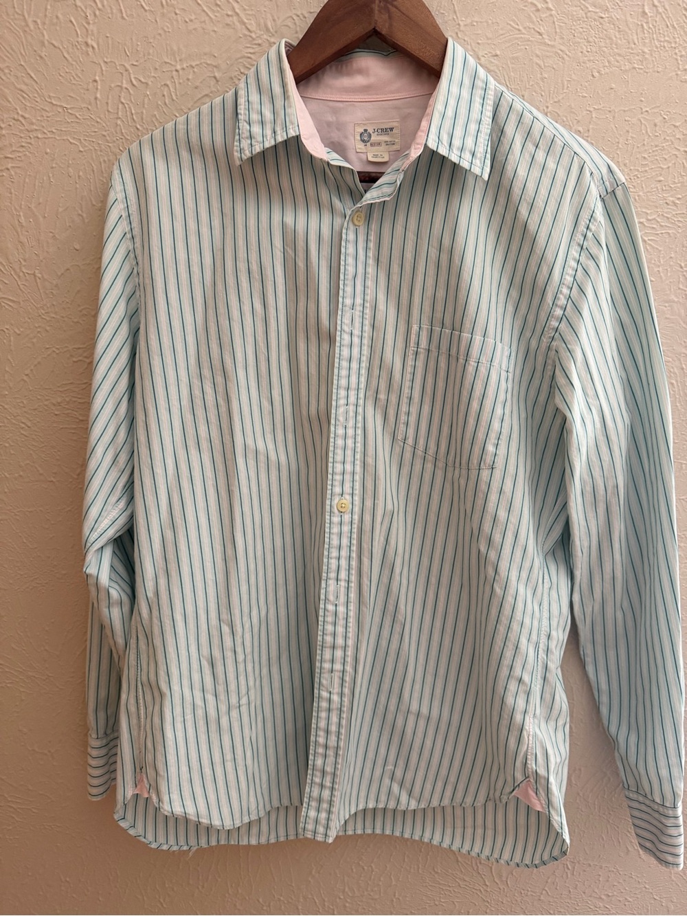 J.Crew Vintage Striped Button-Down Shirt | 100% Cotton | Women’s Medium